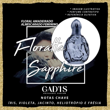 Perfume Similar Gadis 598 Inspirado em Floratta Saphire Contratipo